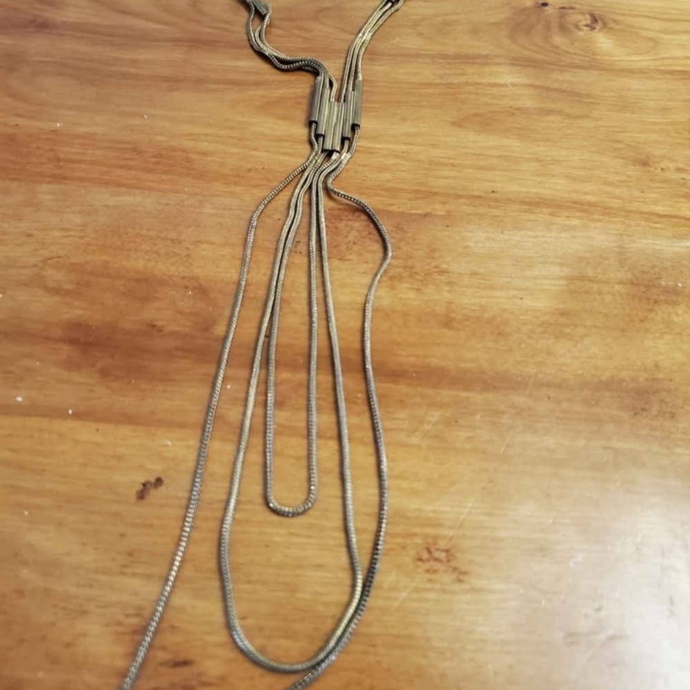 Elegant Handmade Indian Brass Necklace